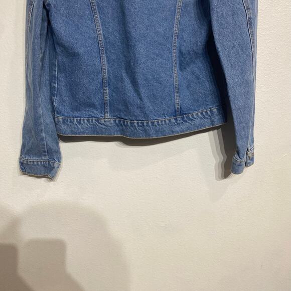 Hudson Blue Denim Jean Jacket Sz S - Picture 8 of 12
